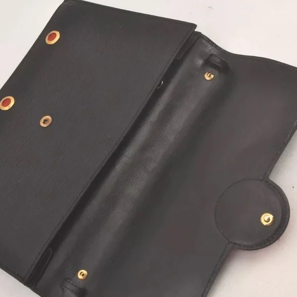 Louis Vuitton LV Black Épi Hublot Clutch Bag with COA  EUC - Picture 14 of 16